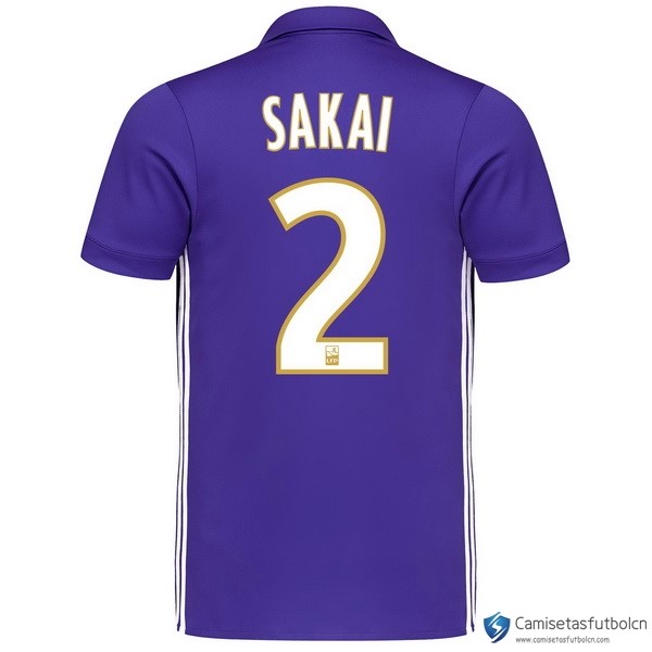 Camiseta Marsella Tercera equipo Sakai 2017-18